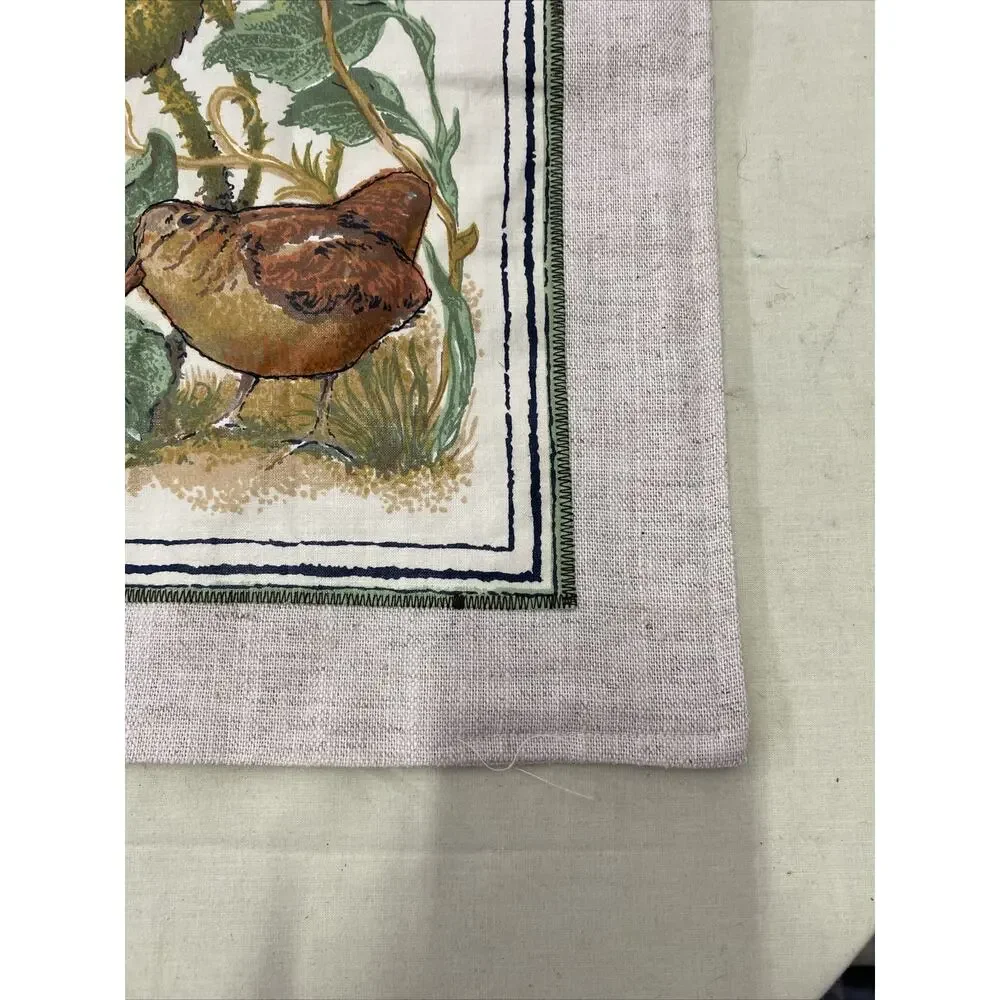 Vintage Handmade Birds Decorative Decor 3D Statement Pillowcase Layered